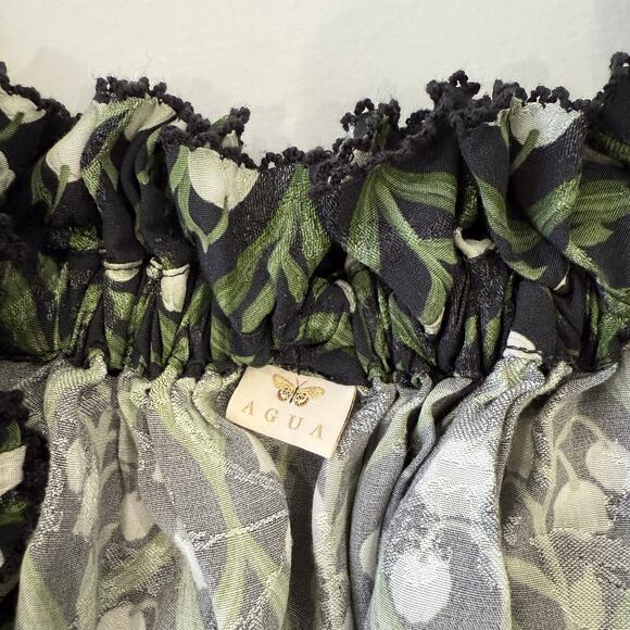 Agua by Agua Bendita Set Urucú Perla off-shoulder Blouse and Shorts Sz M - Picture 12 of 12